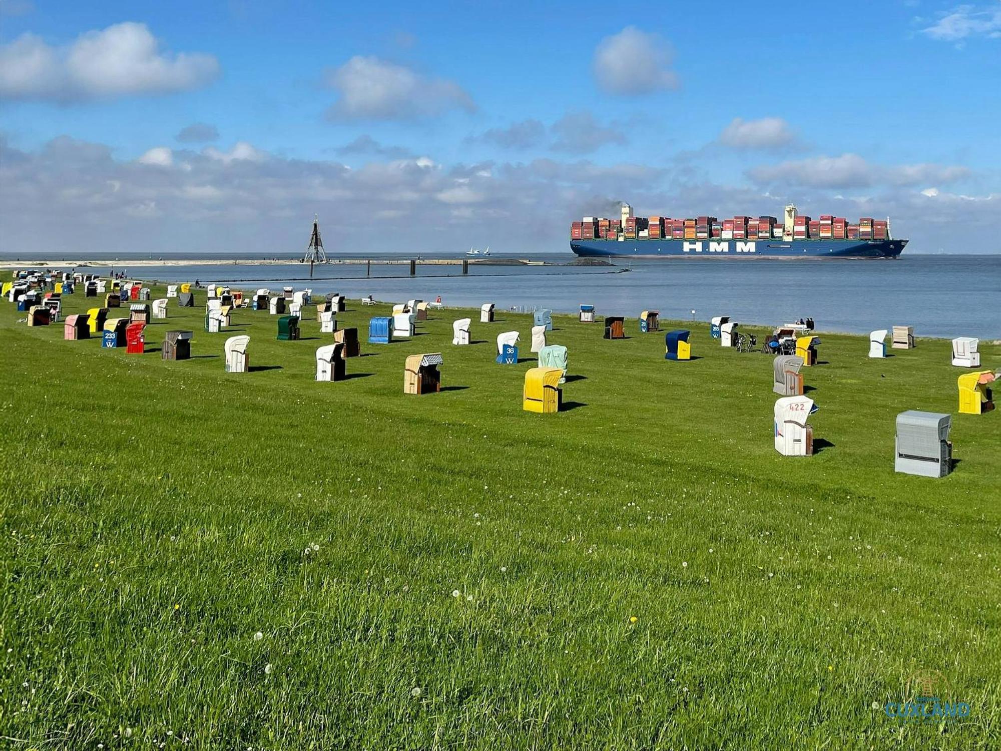 Ferienwohnung 223 Haus Nautic Cuxhaven Eksteriør billede